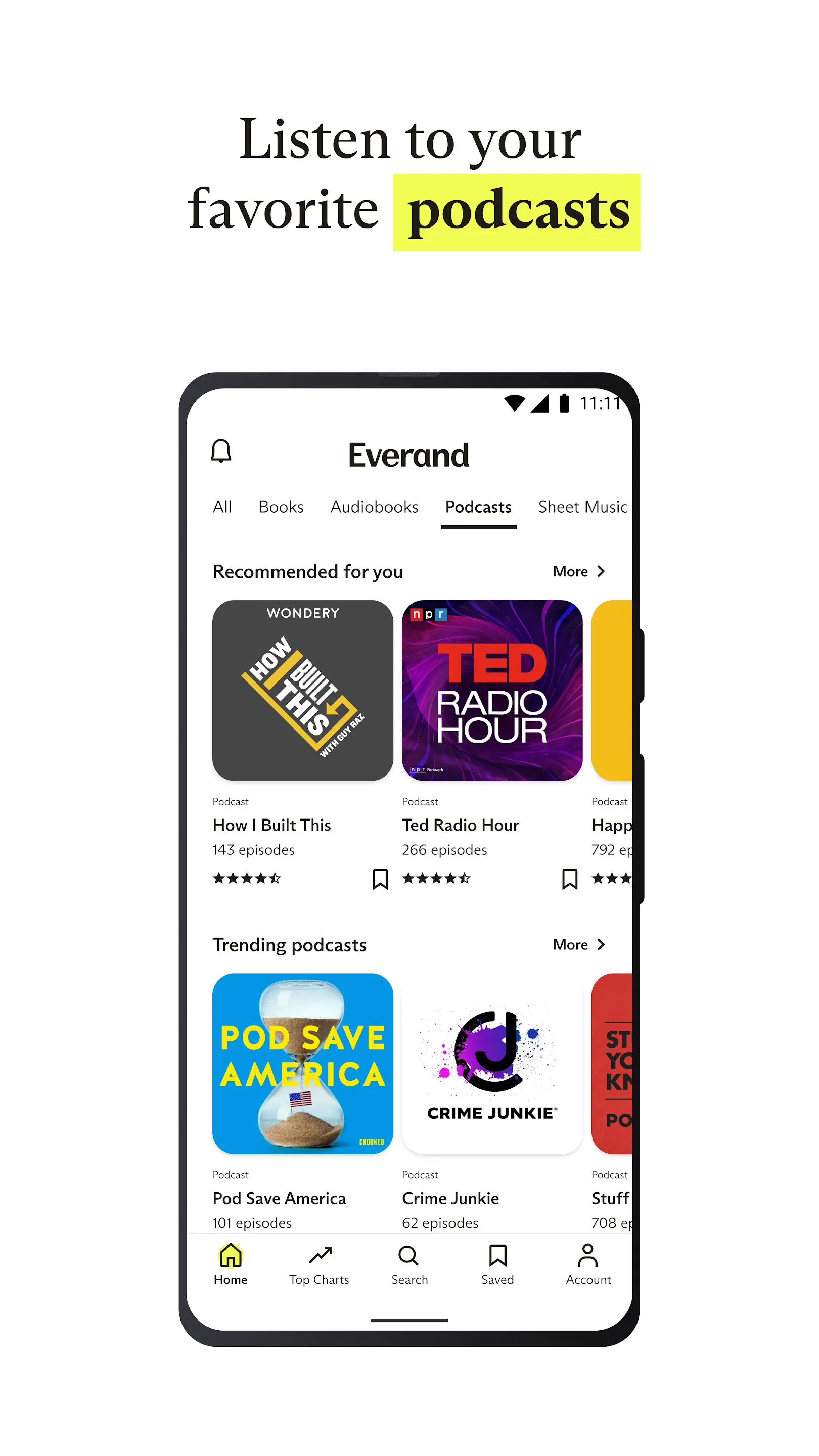 Everand: Ebooks and audiobooks | Indus Appstore | Screenshot