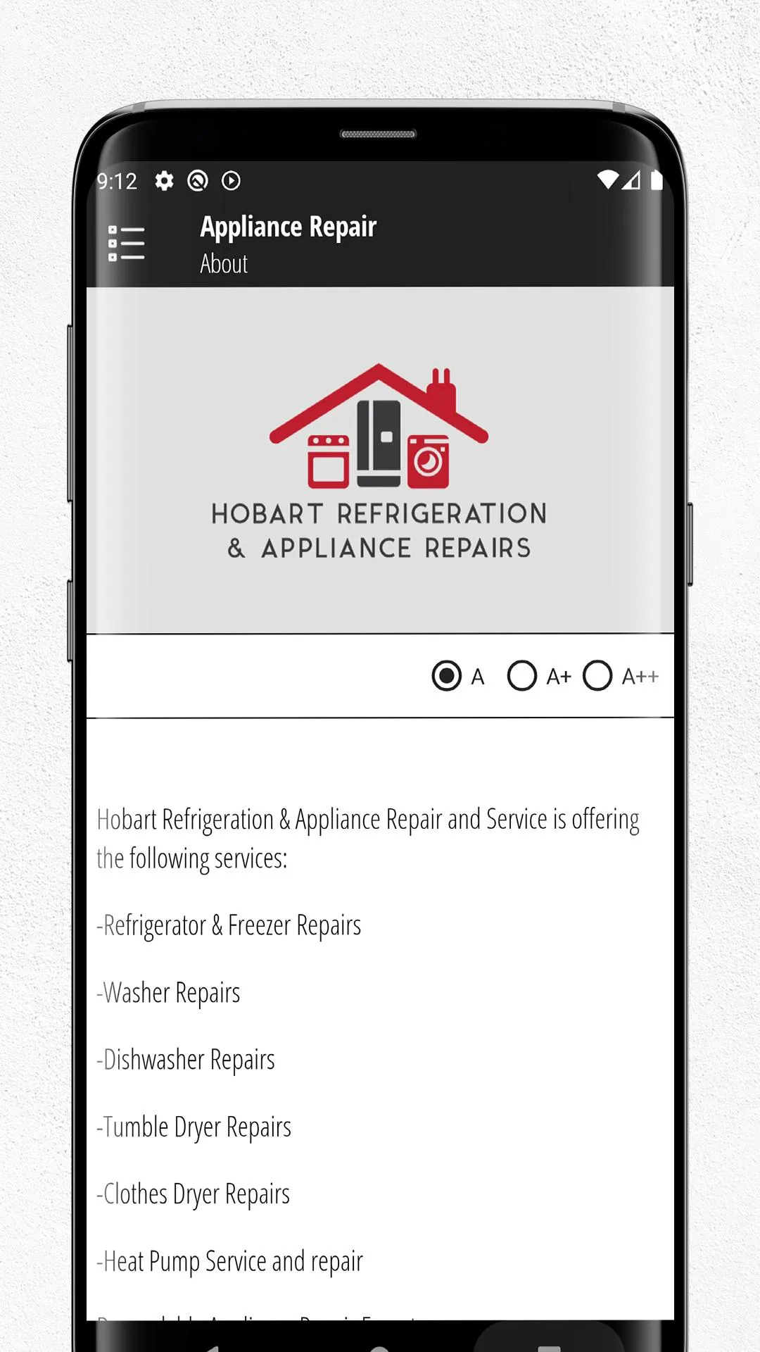 Appliance Repair | Indus Appstore | Screenshot