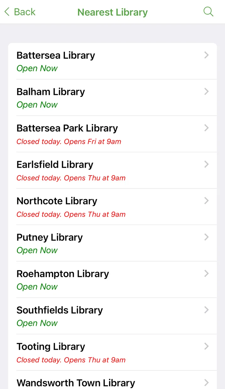 Wandsworth Libraries | Indus Appstore | Screenshot