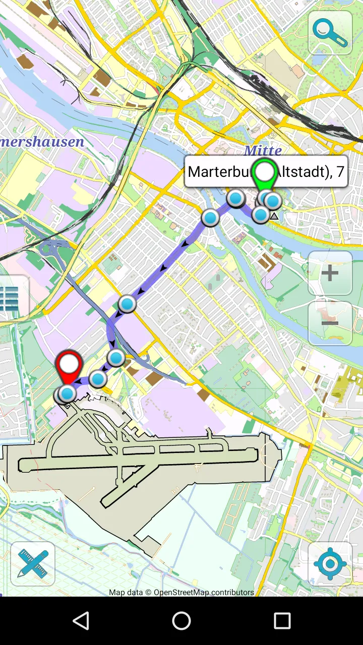 Map of Bremen offline | Indus Appstore | Screenshot