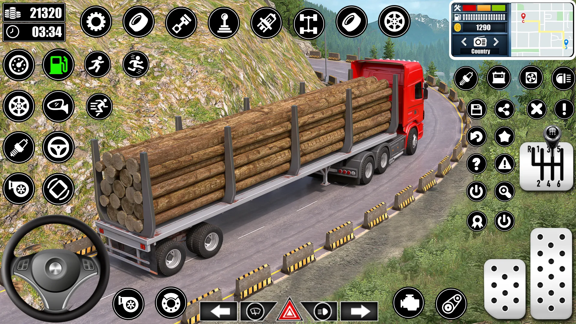 Log Transporter Truck Driving | Indus Appstore | Screenshot