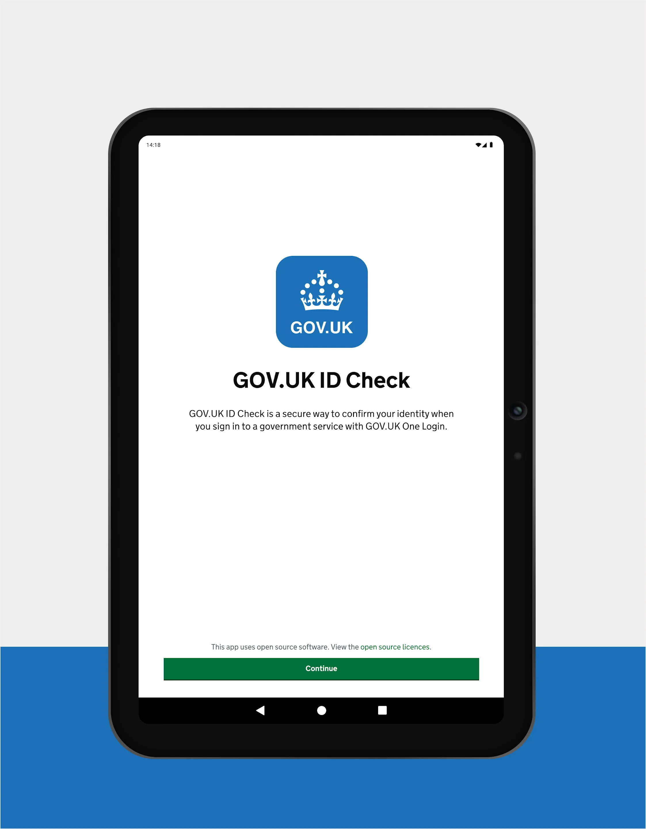 GOV.UK ID Check | Indus Appstore | Screenshot