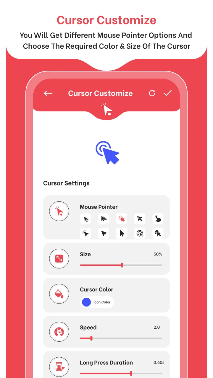 Mouse Cursor Mobile Touchpad | Indus Appstore | Screenshot