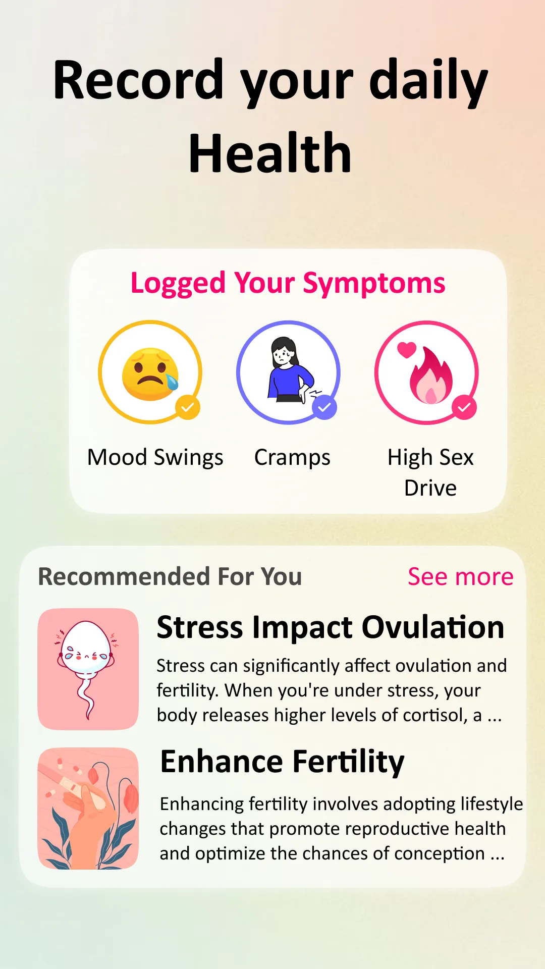 Ovulation Tracker & Calculator | Indus Appstore | Screenshot