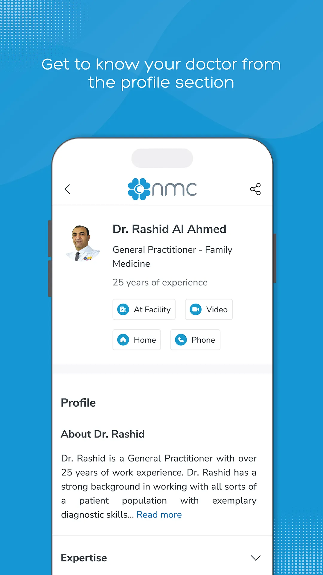 NMC MyHealth | Indus Appstore | Screenshot