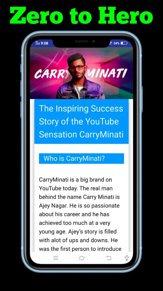 Inspiring Story and Biography | Indus Appstore | Screenshot