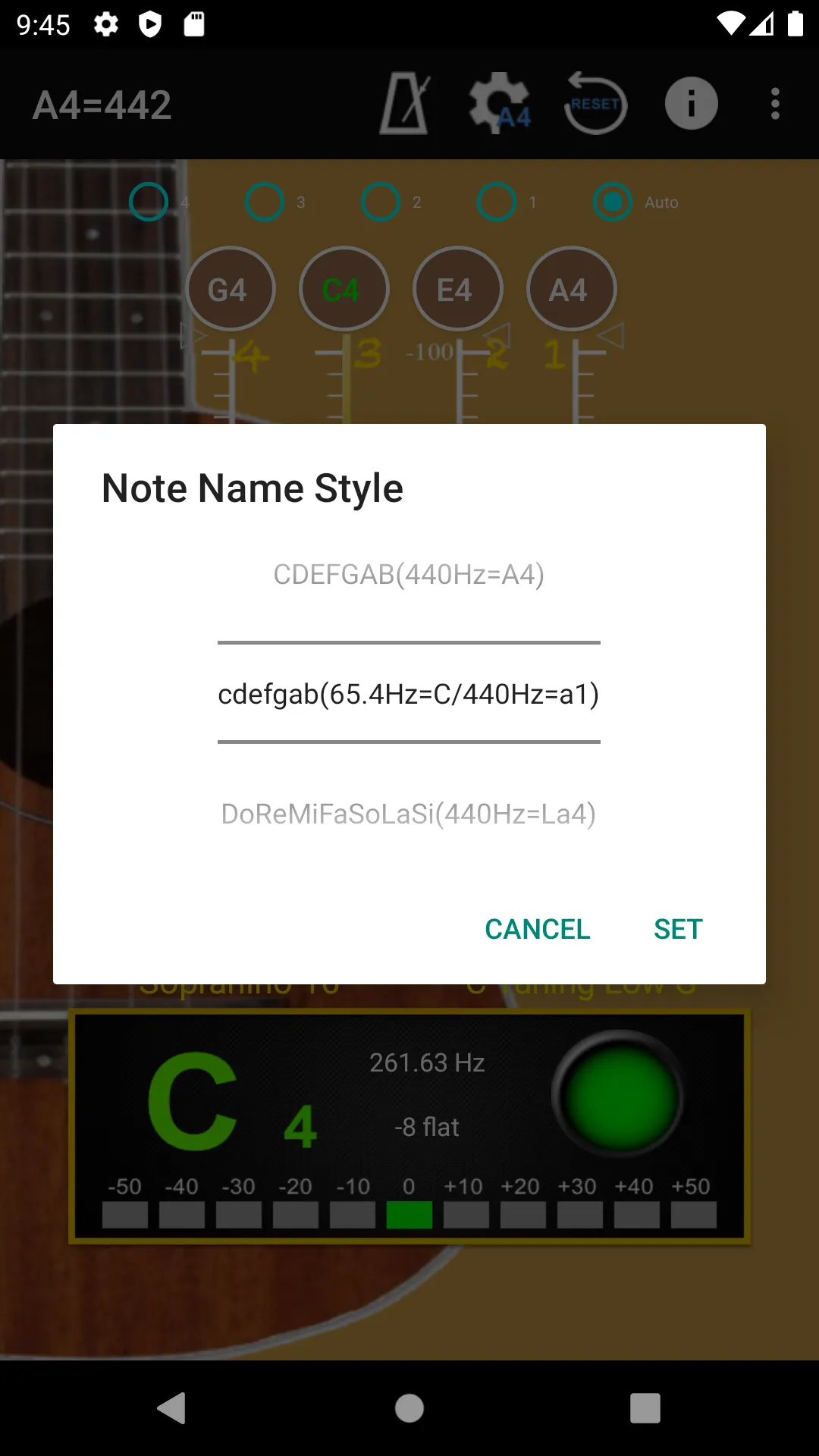 Ukulele Tuner & Metronome | Indus Appstore | Screenshot