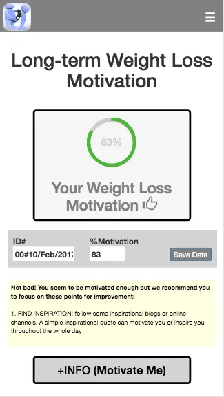 Weight Loss Motivator | Indus Appstore | Screenshot