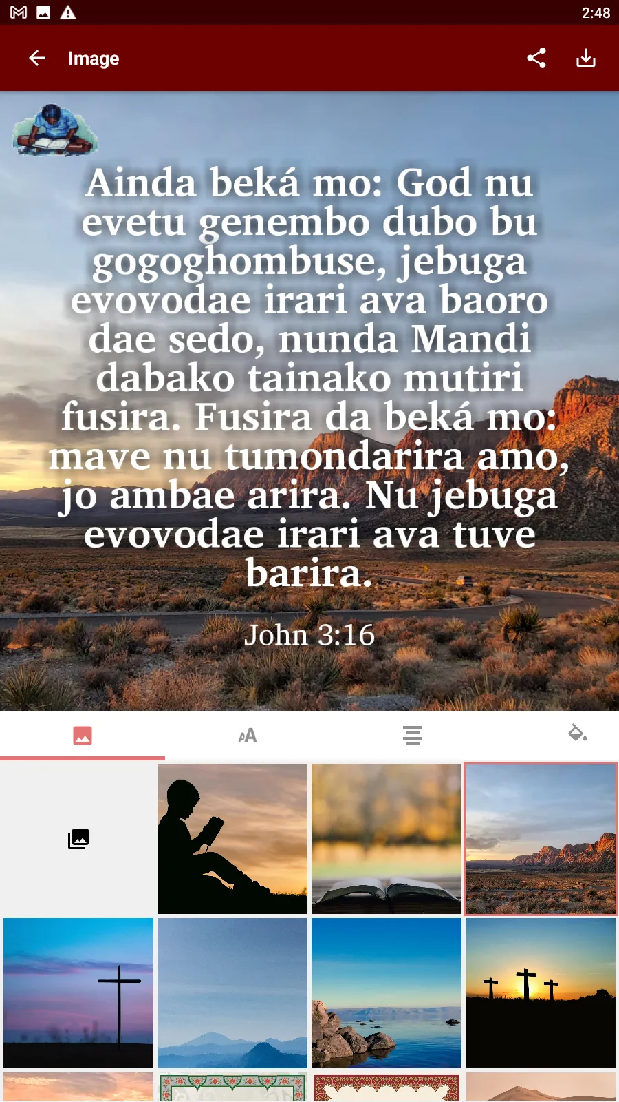 Korafe-Yegha Bible | Indus Appstore | Screenshot