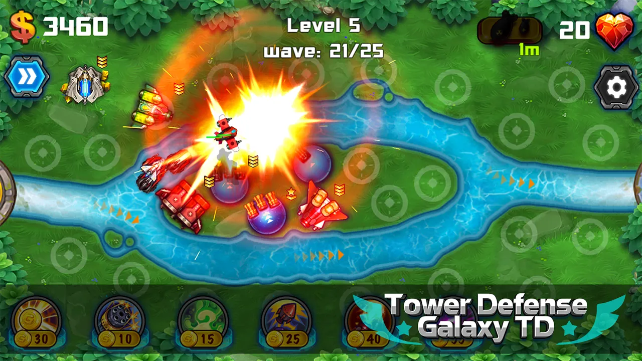 Tower Defense: Galaxy TD | Indus Appstore | Screenshot