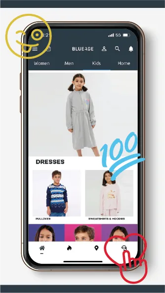 Blueage - online shopping | Indus Appstore | Screenshot