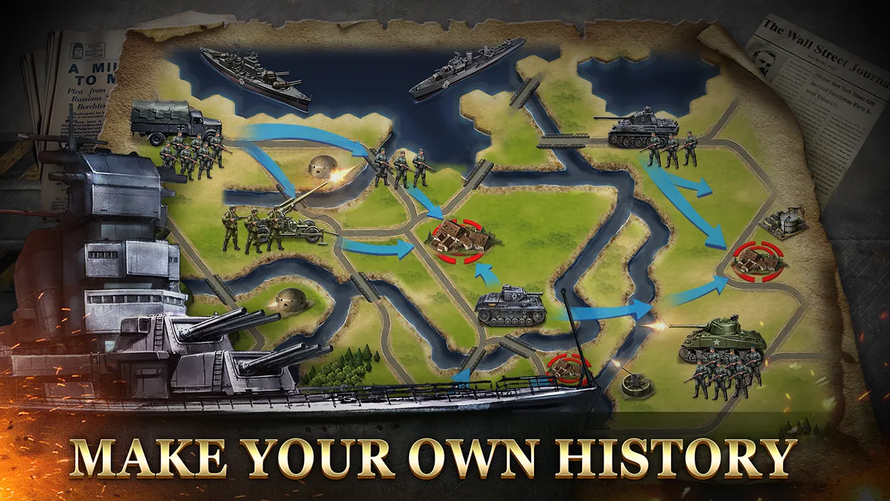 WW2: World War Strategy Games | Indus Appstore | Screenshot