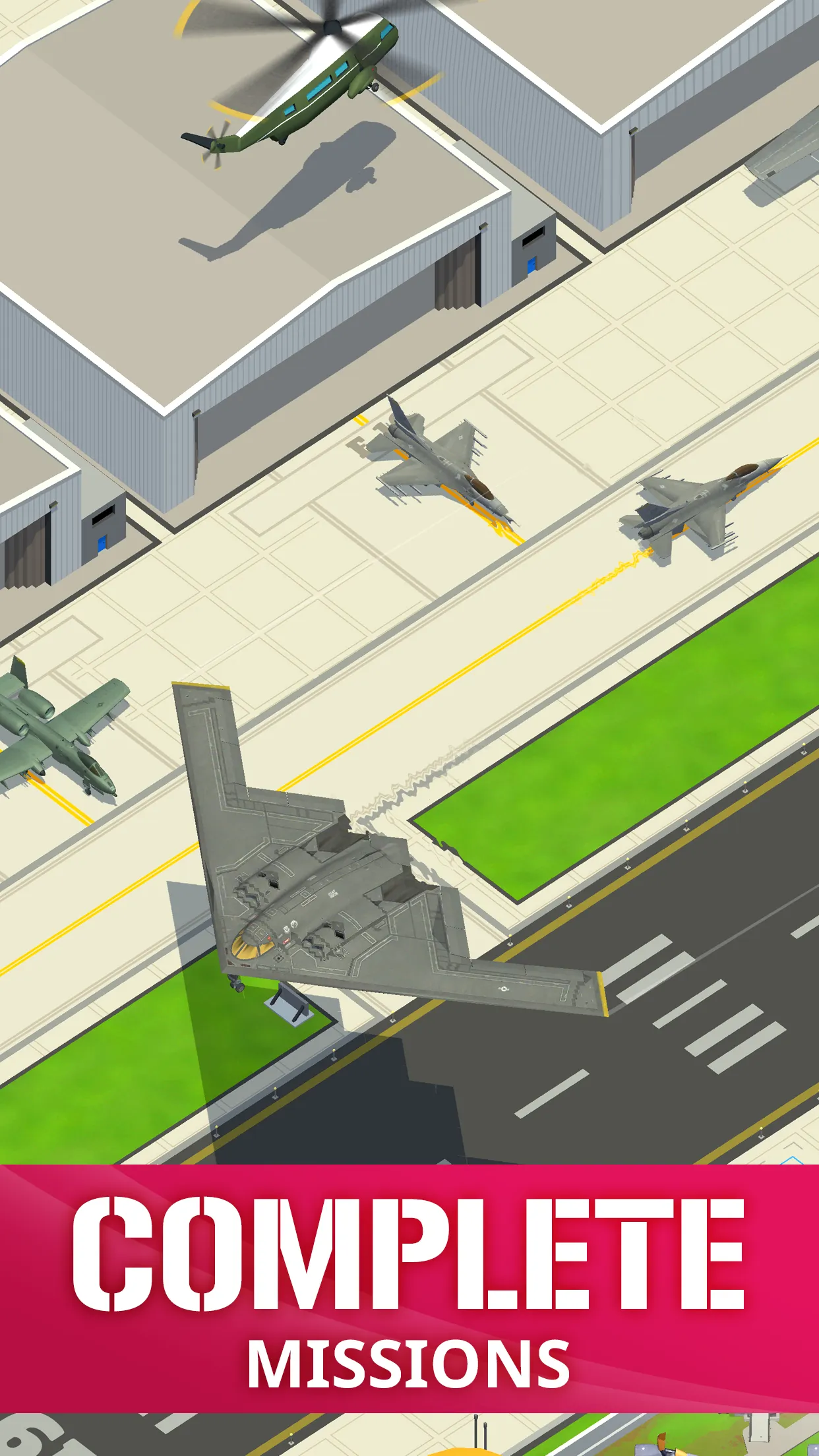 Idle Air Force Base | Indus Appstore | Screenshot