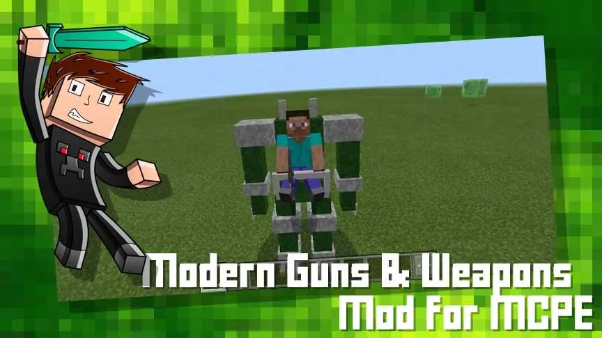 Modern Guns Mod for MCPE | Indus Appstore | Screenshot