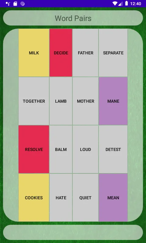 Word Pairs | Indus Appstore | Screenshot