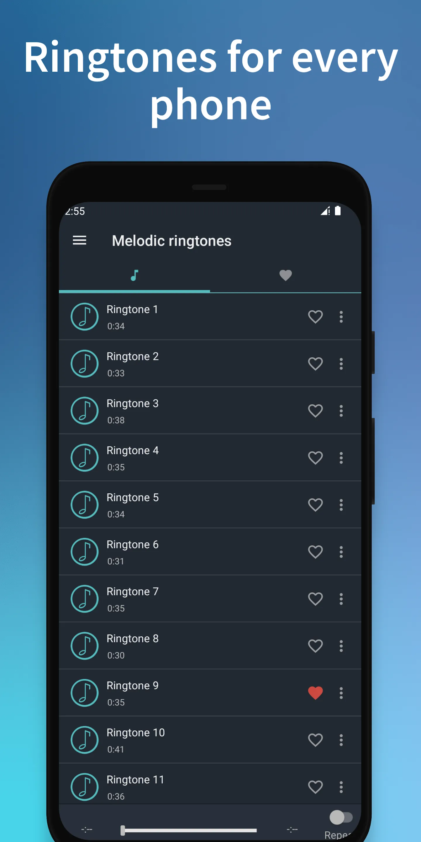 Melodic Ringtones | Indus Appstore | Screenshot