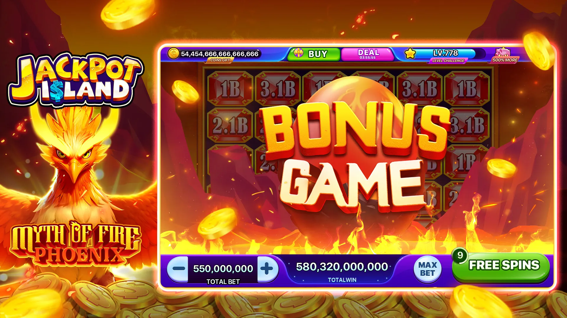 Jackpot Island - Slots Machine | Indus Appstore | Screenshot