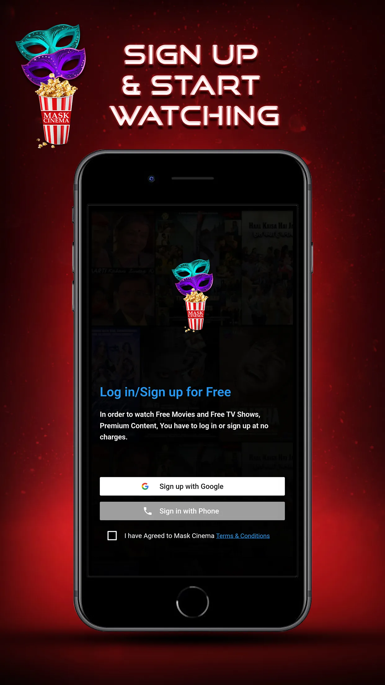 Mask Cinema | Indus Appstore | Screenshot