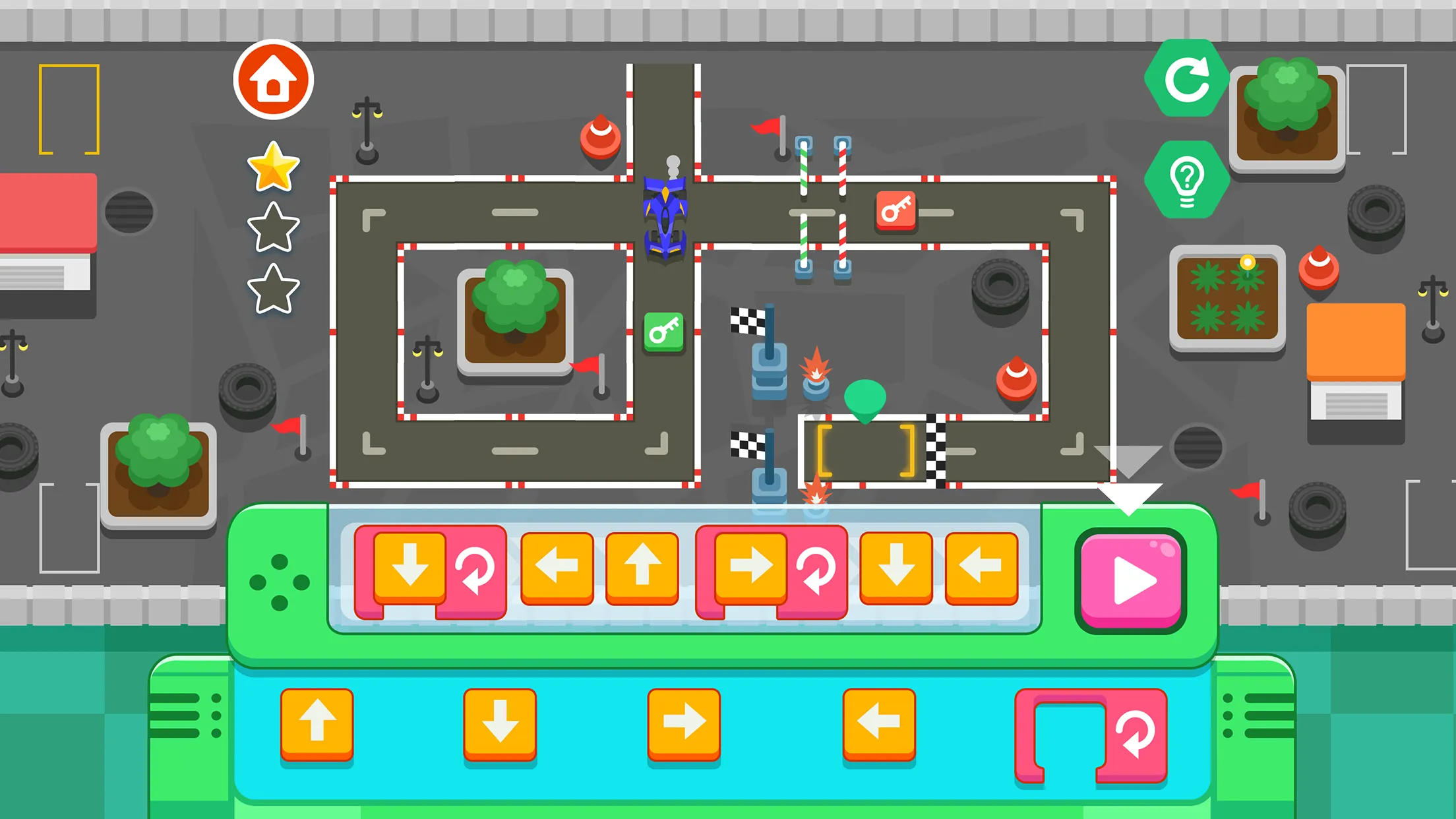 Coding for kids - Racing games | Indus Appstore | Screenshot