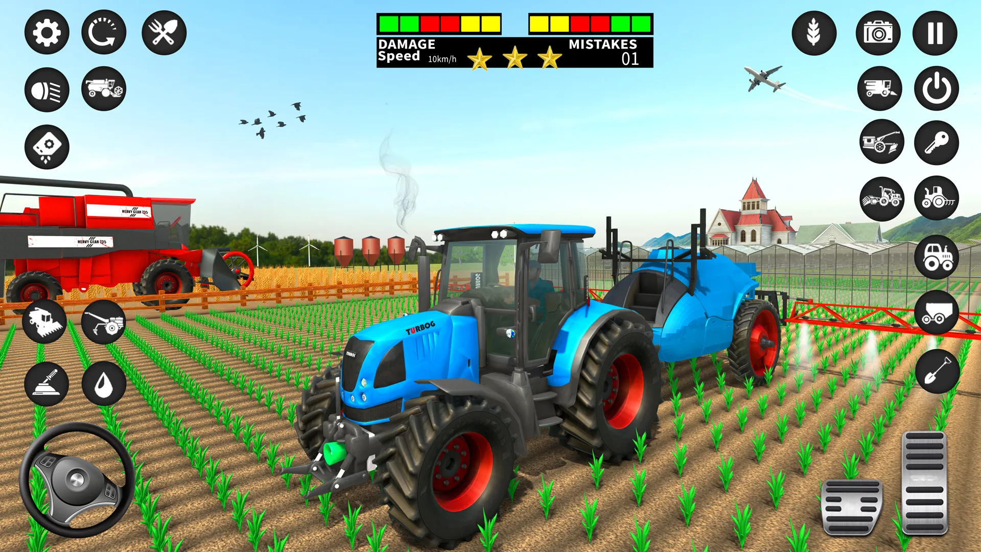 Farm Tractor Driving Simulator | Indus Appstore | Screenshot