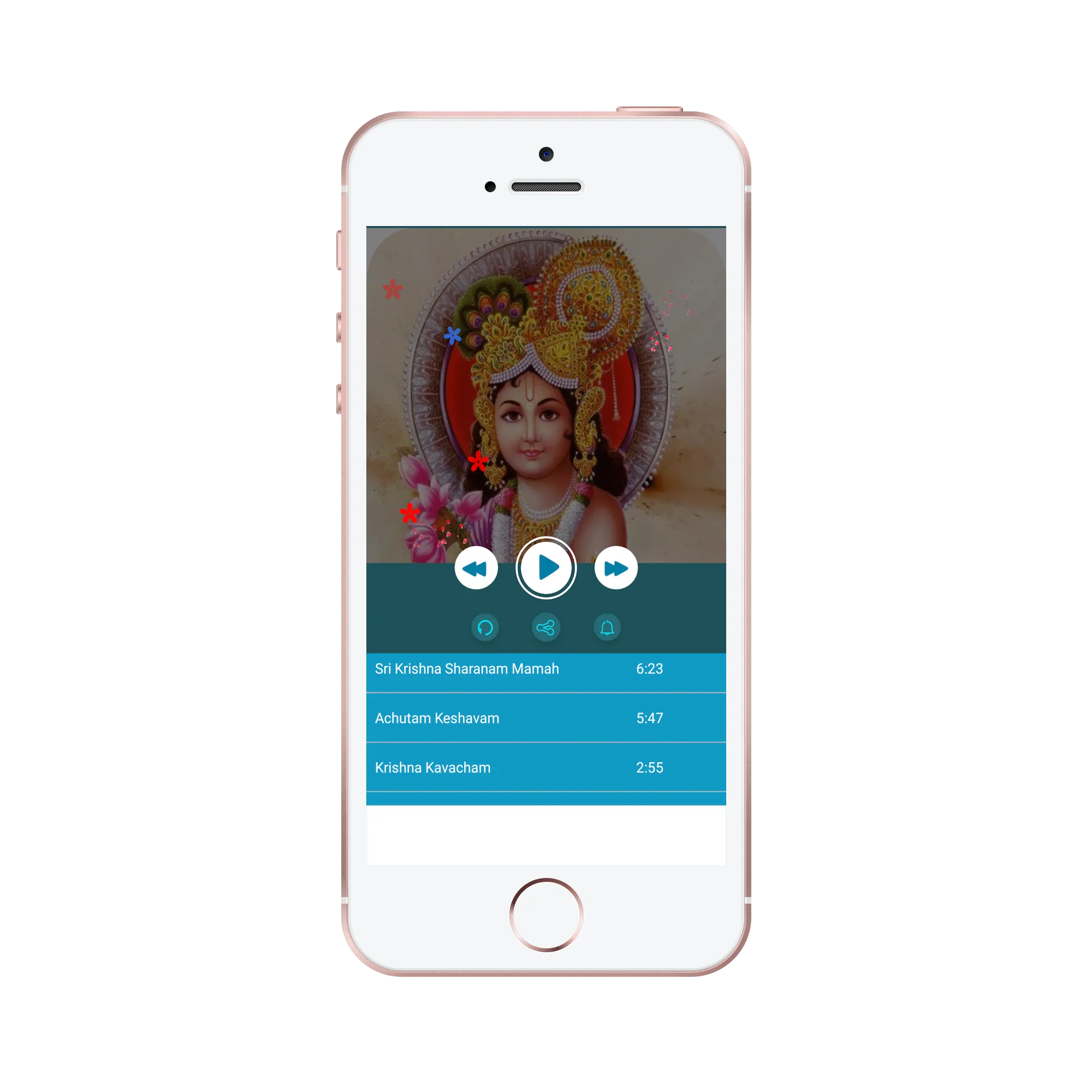 krishna mantra audio app in hi | Indus Appstore | Screenshot