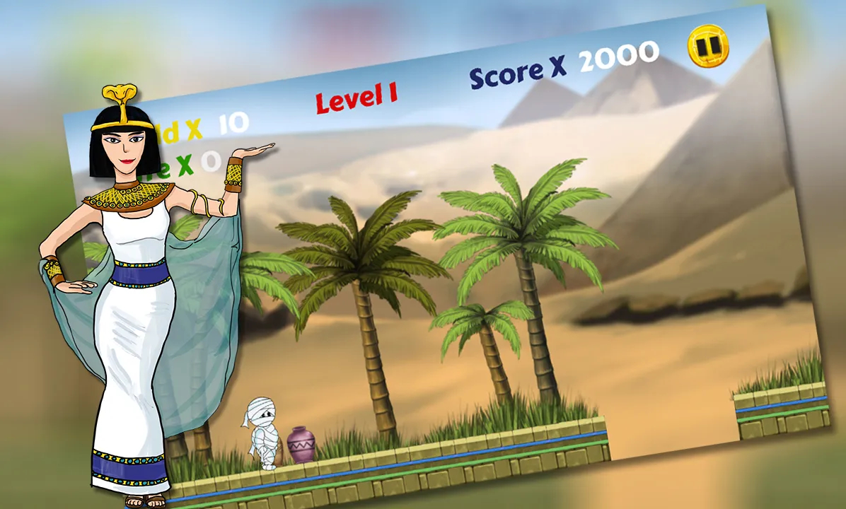 Egypt Mummy Run | Indus Appstore | Screenshot