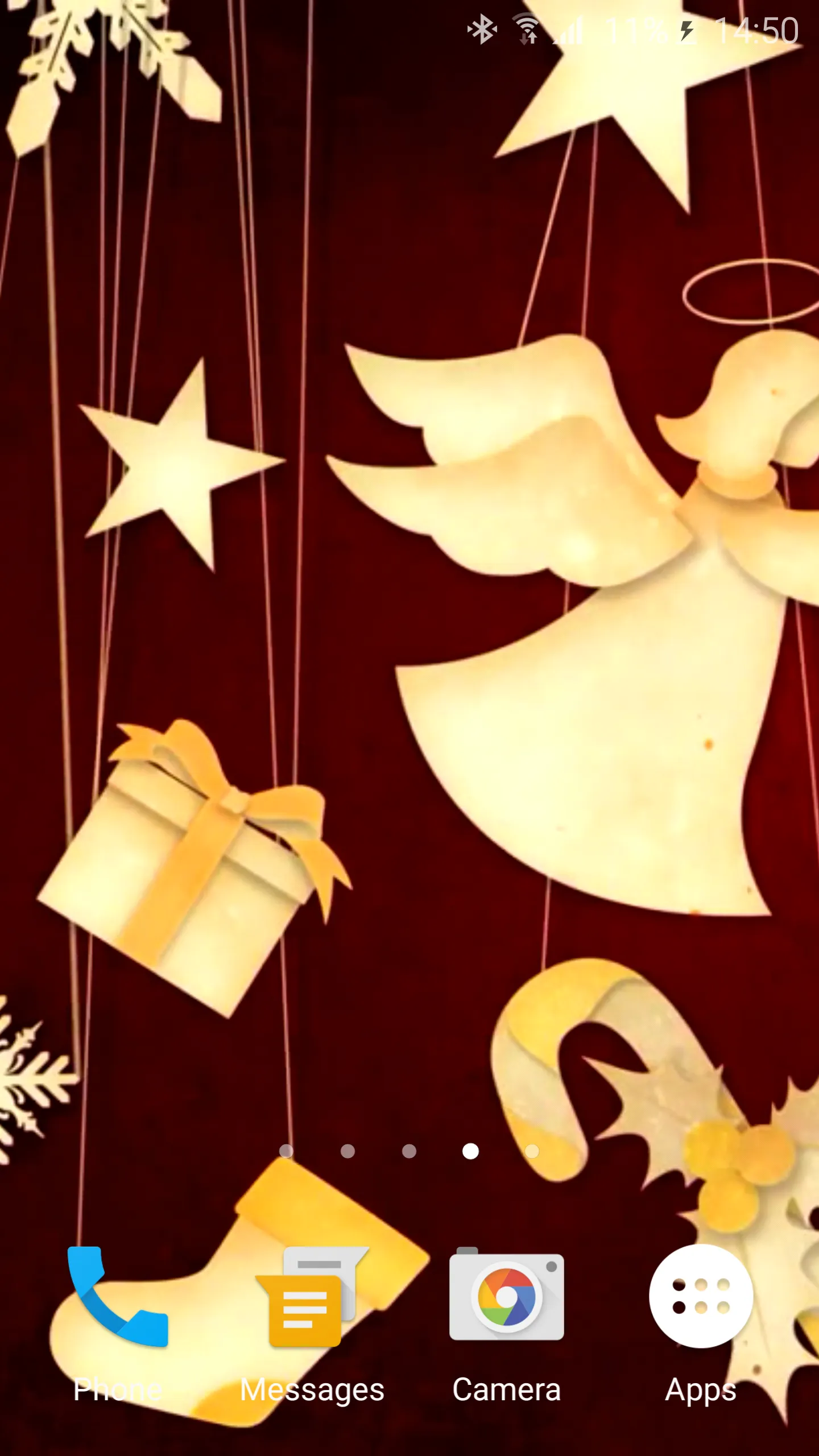 Merry Christmas Live Wallpaper | Indus Appstore | Screenshot