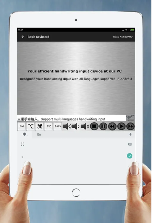 iWritingPad Keyboard Mouse for | Indus Appstore | Screenshot