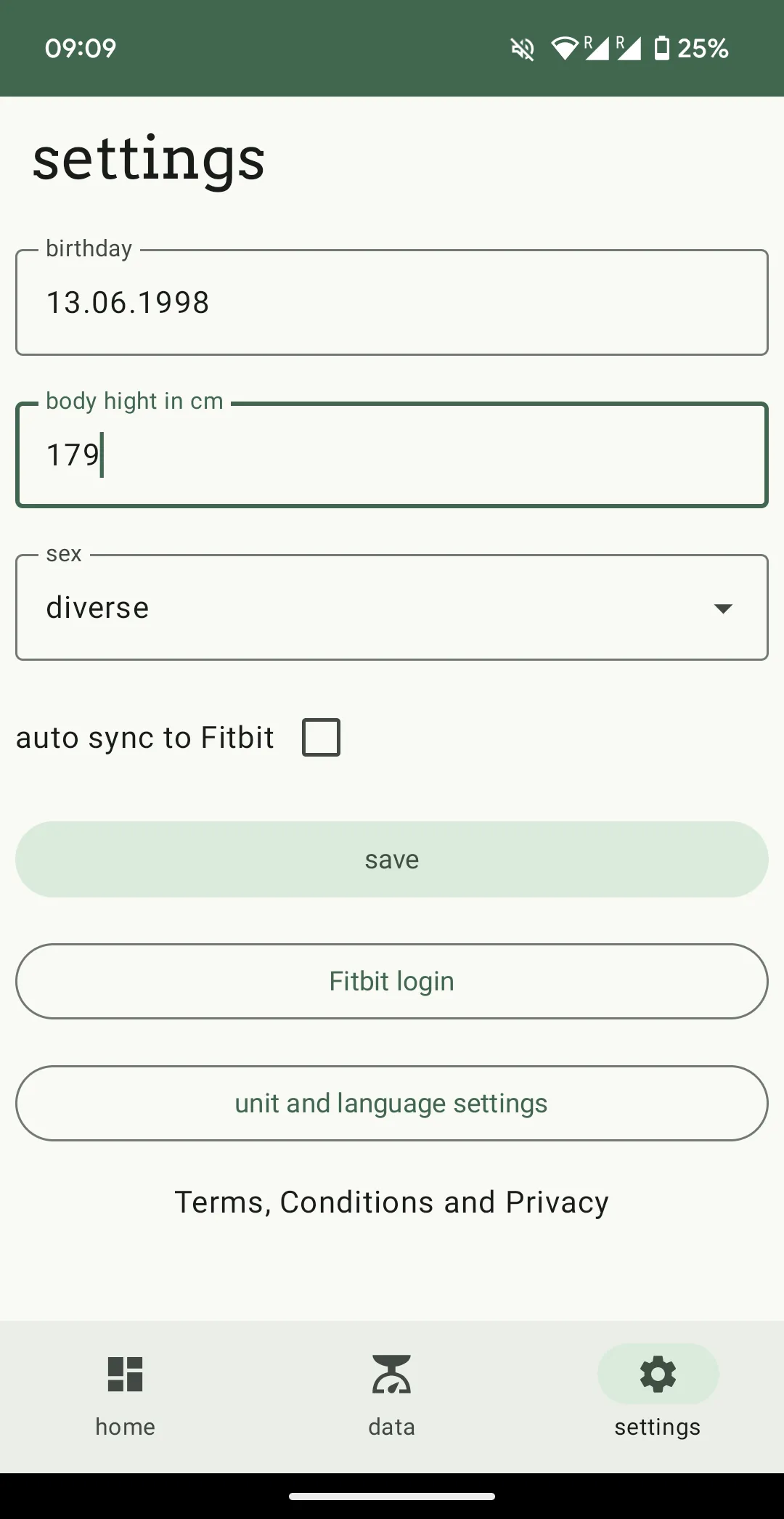 Mi Smart Scale 2 Companion | Indus Appstore | Screenshot