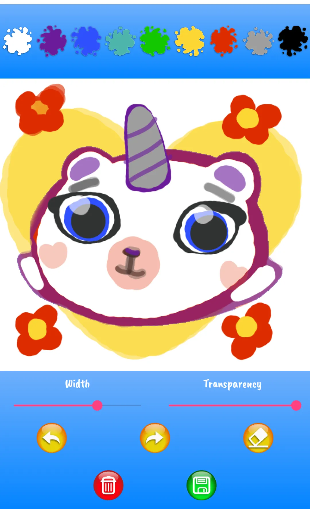 Kittycorn Diary for Kids | Indus Appstore | Screenshot