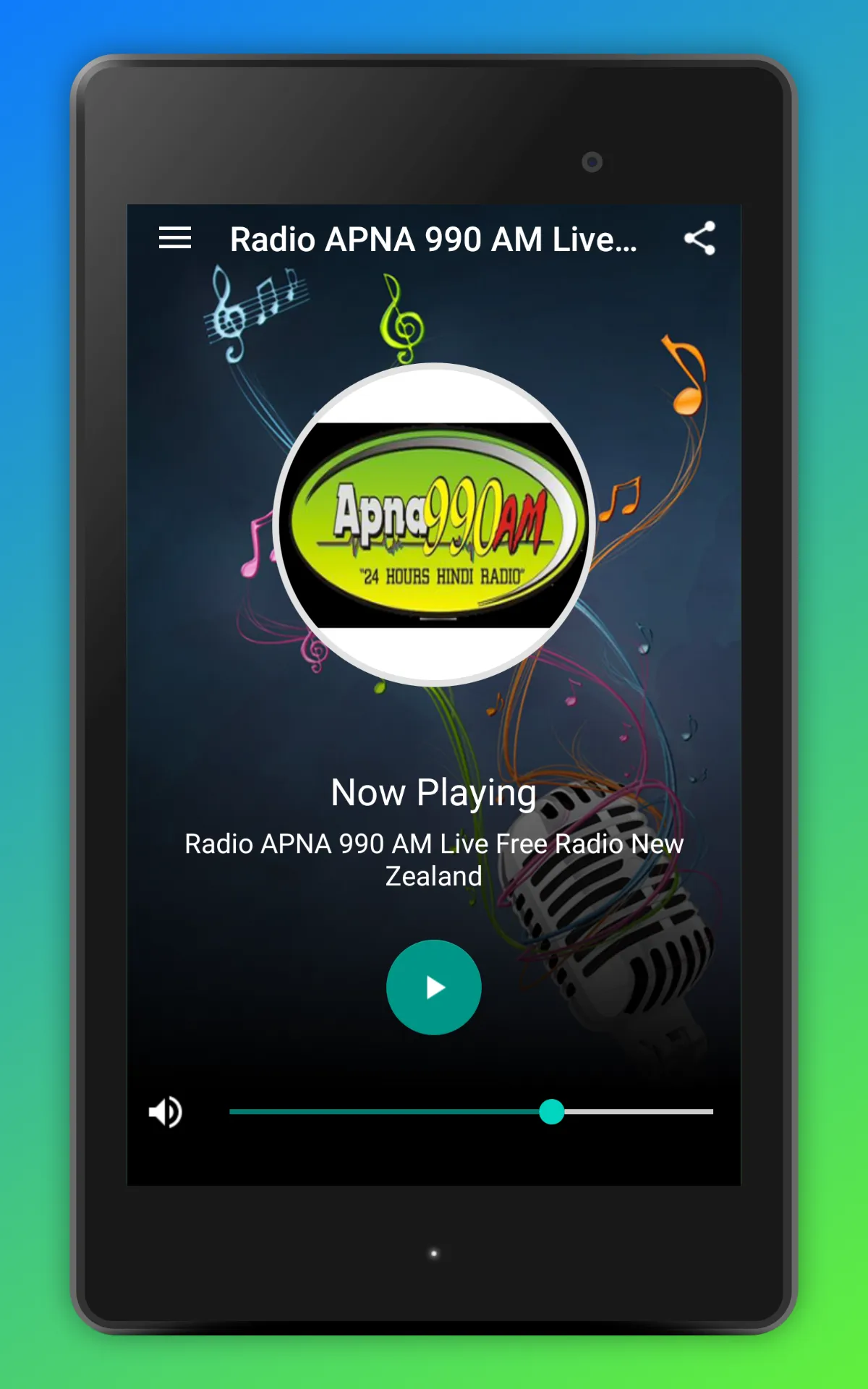 APNA 990 Radio AM NZ Online | Indus Appstore | Screenshot