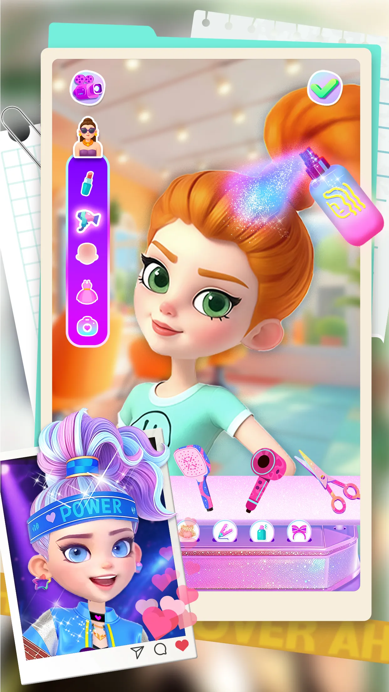 Aha Makeover-Beauty Salon Game | Indus Appstore | Screenshot