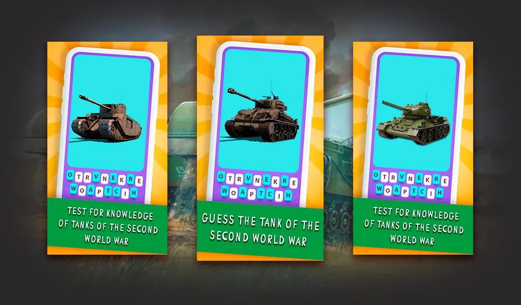 World War II Tanks Quiz | Indus Appstore | Screenshot