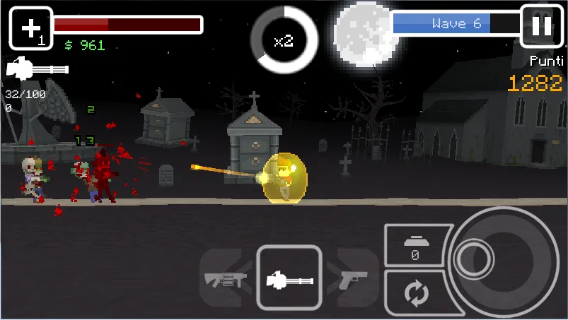 Undead Pixels: Zombie Invasion | Indus Appstore | Screenshot