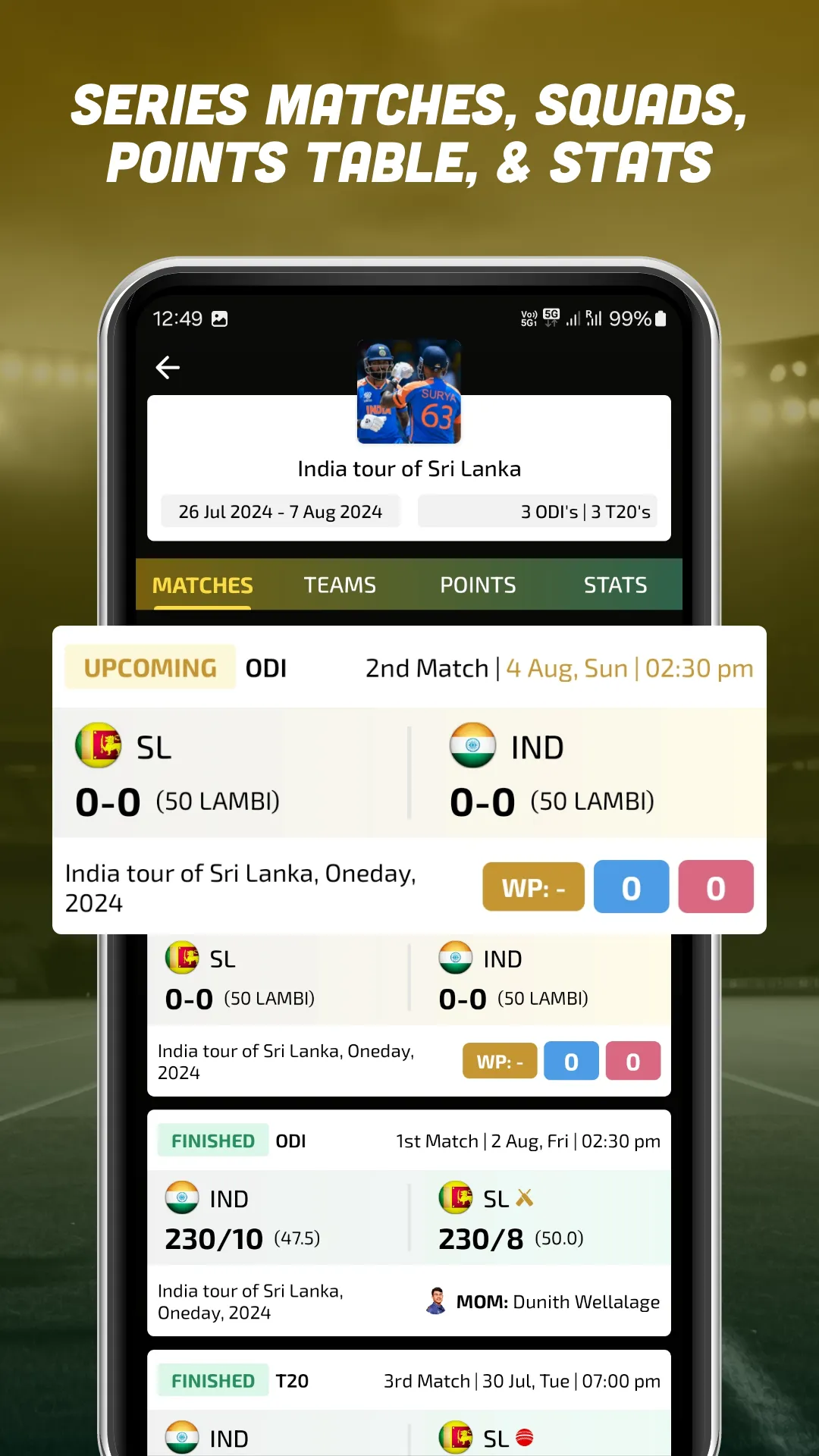 Cricket World 777 - Live Line | Indus Appstore | Screenshot