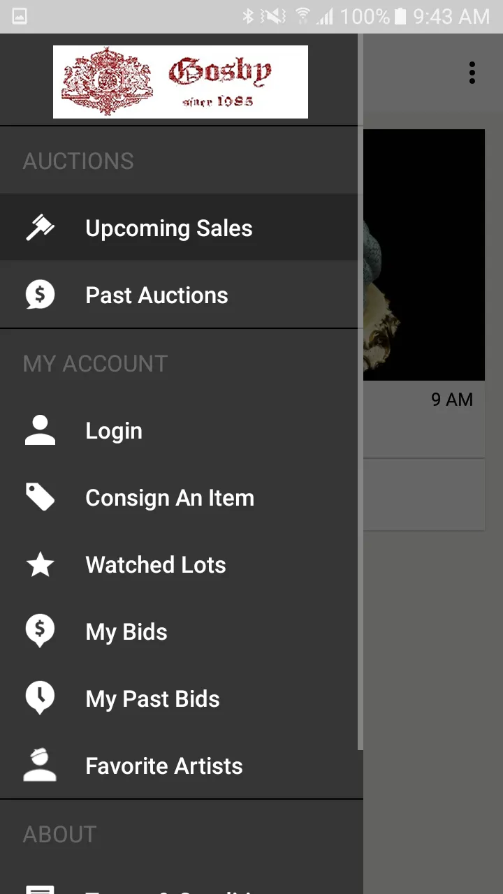 Gosby Auction | Indus Appstore | Screenshot