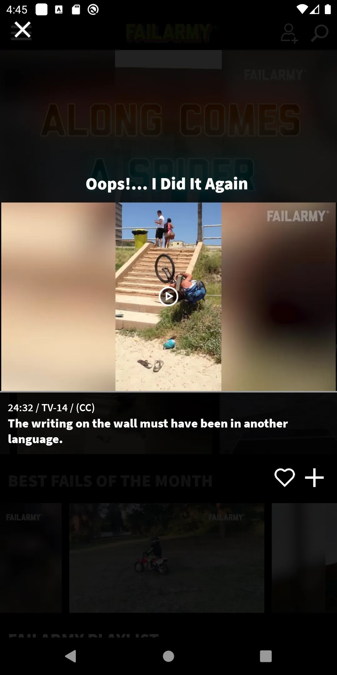 FailArmy | Indus Appstore | Screenshot