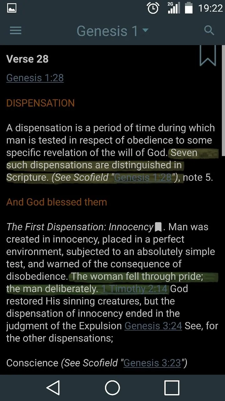 Scofield Reference Bible Notes | Indus Appstore | Screenshot