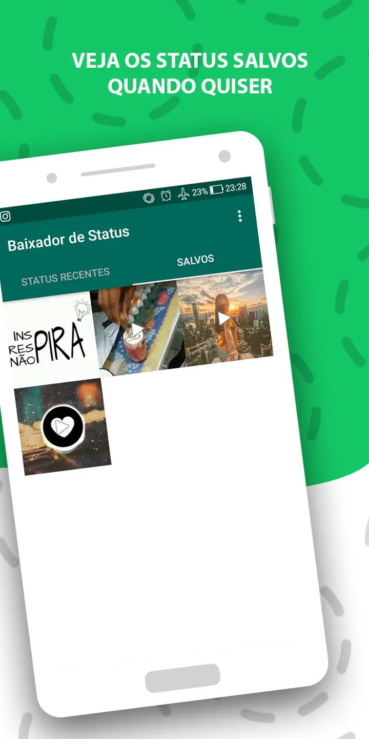 Baixador de Status | Indus Appstore | Screenshot