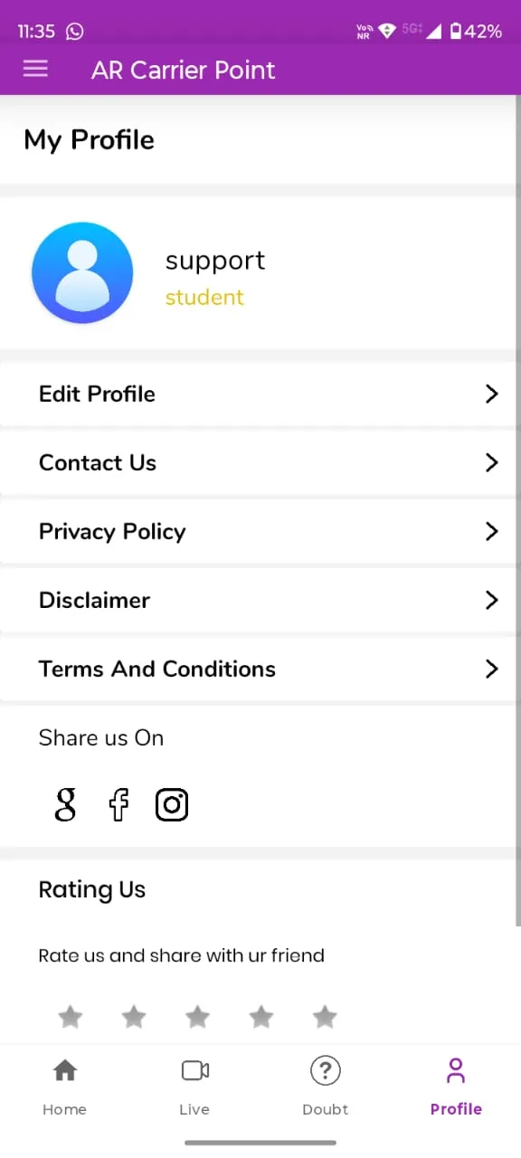 AR Carrier Point | Indus Appstore | Screenshot