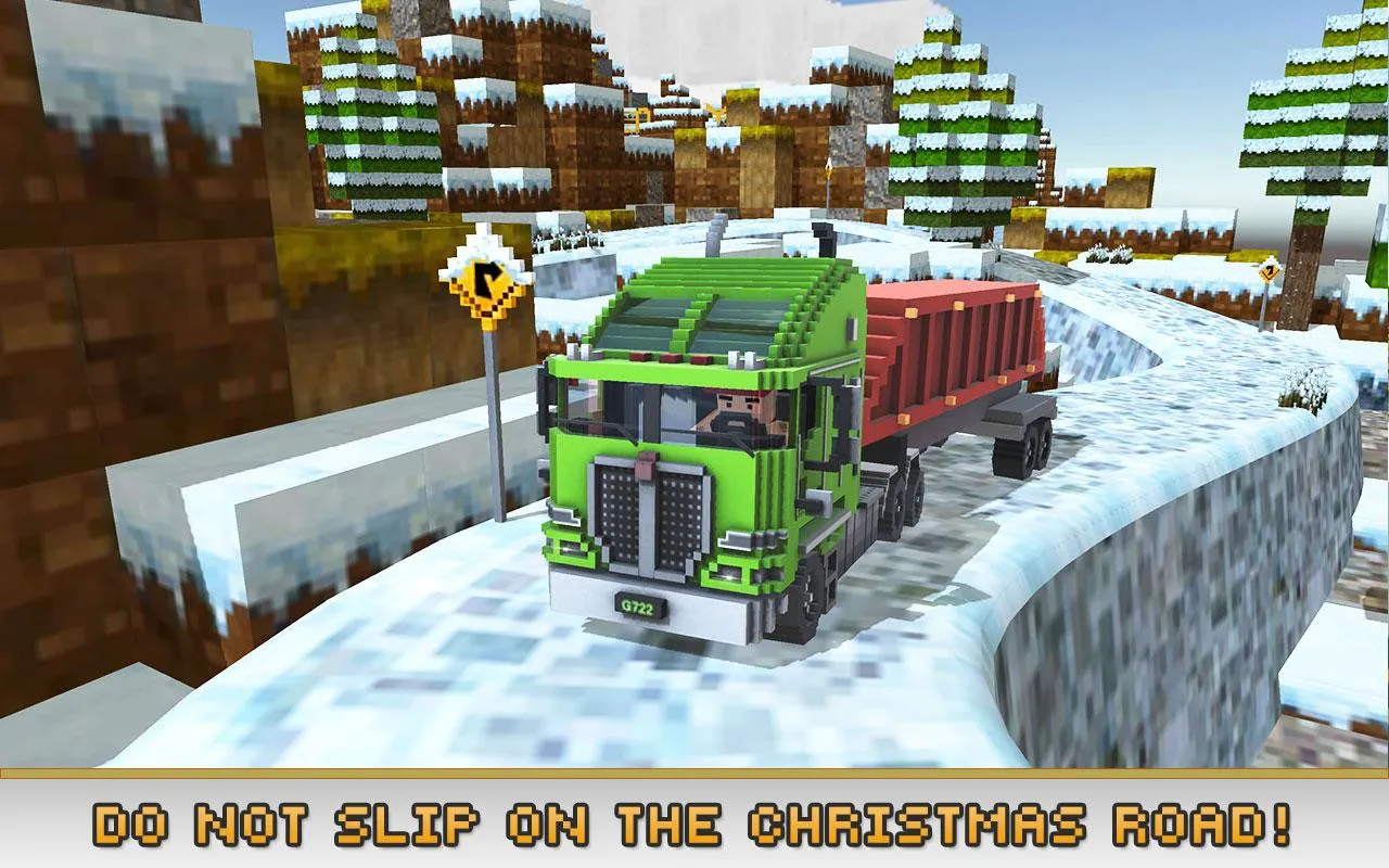 Blocky Truck Simulator | Indus Appstore | Screenshot