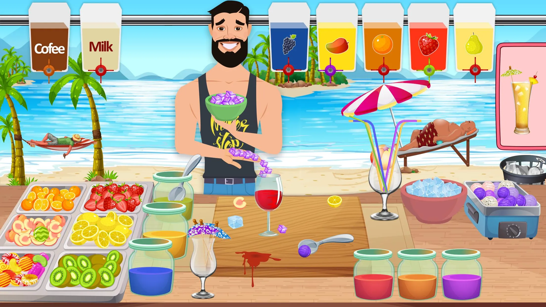 Boba cocktail:DIY recipe games | Indus Appstore | Screenshot