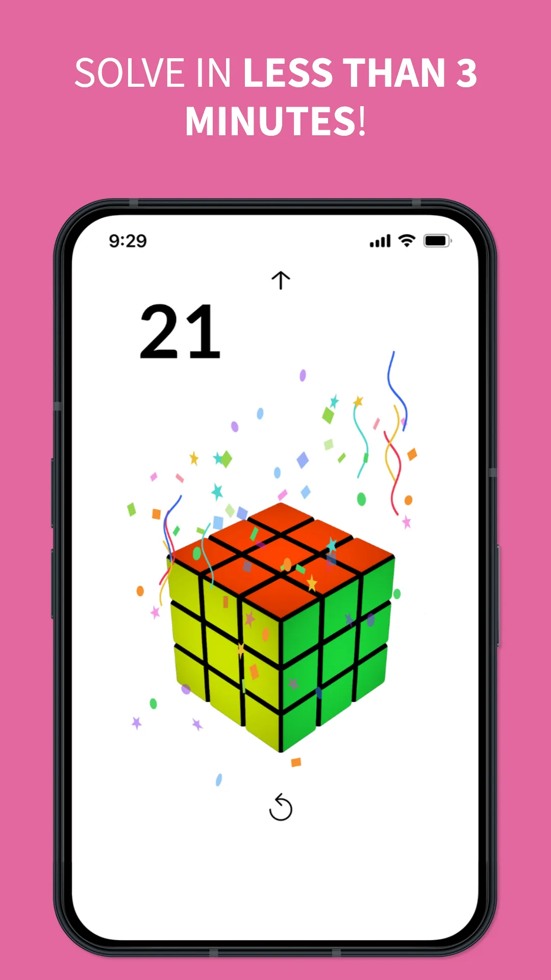 21Moves | Cube Solver Puzzle | Indus Appstore | Screenshot