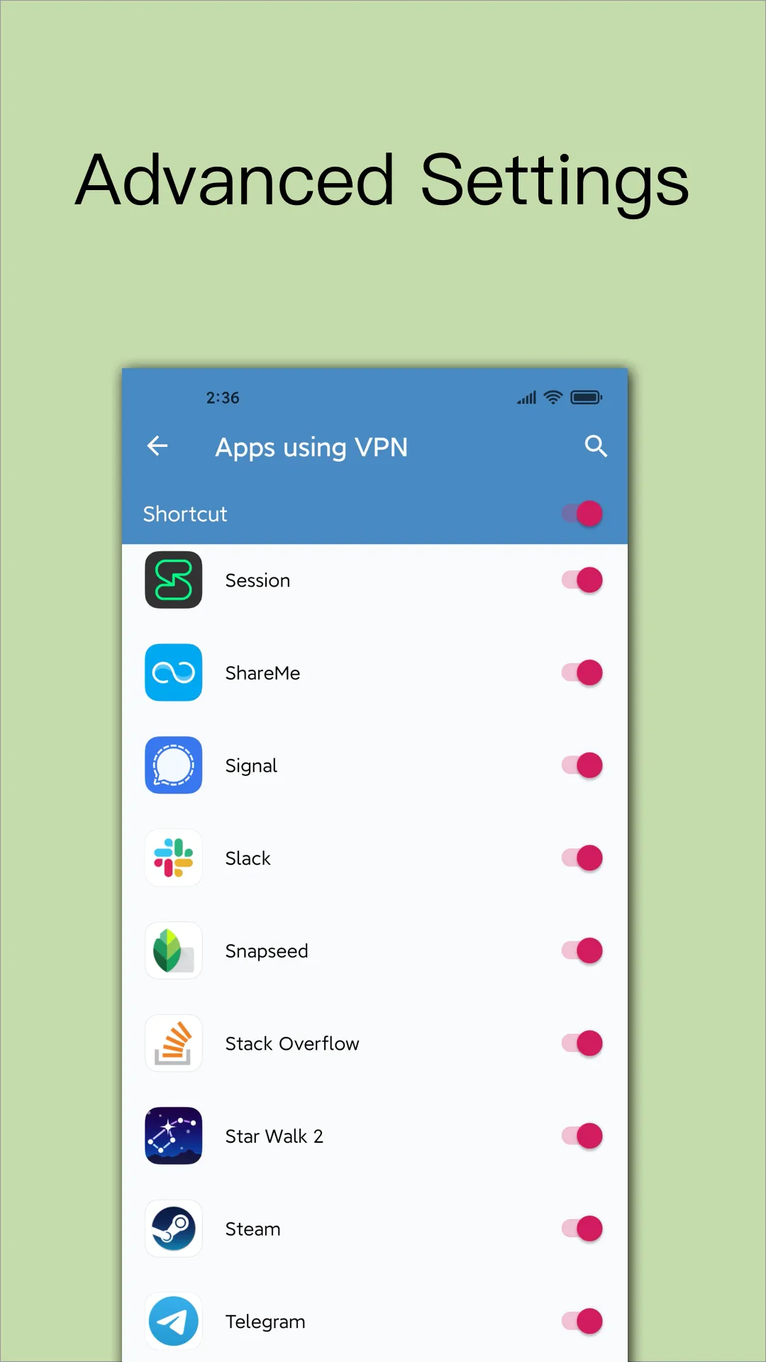 V2VPN - A Fast VPN Proxy | Indus Appstore | Screenshot