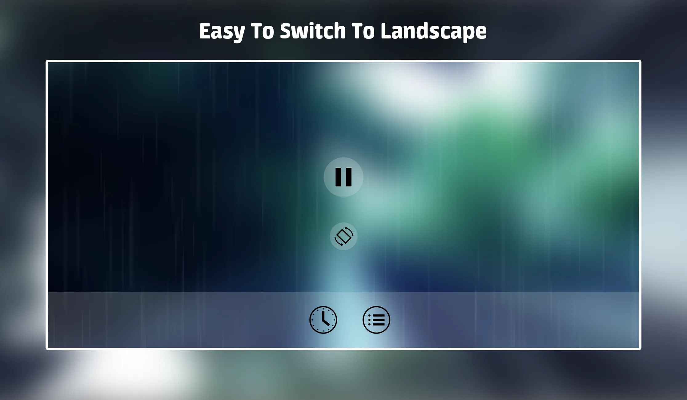 In the Rain - Scene and Sounds | Indus Appstore | Screenshot