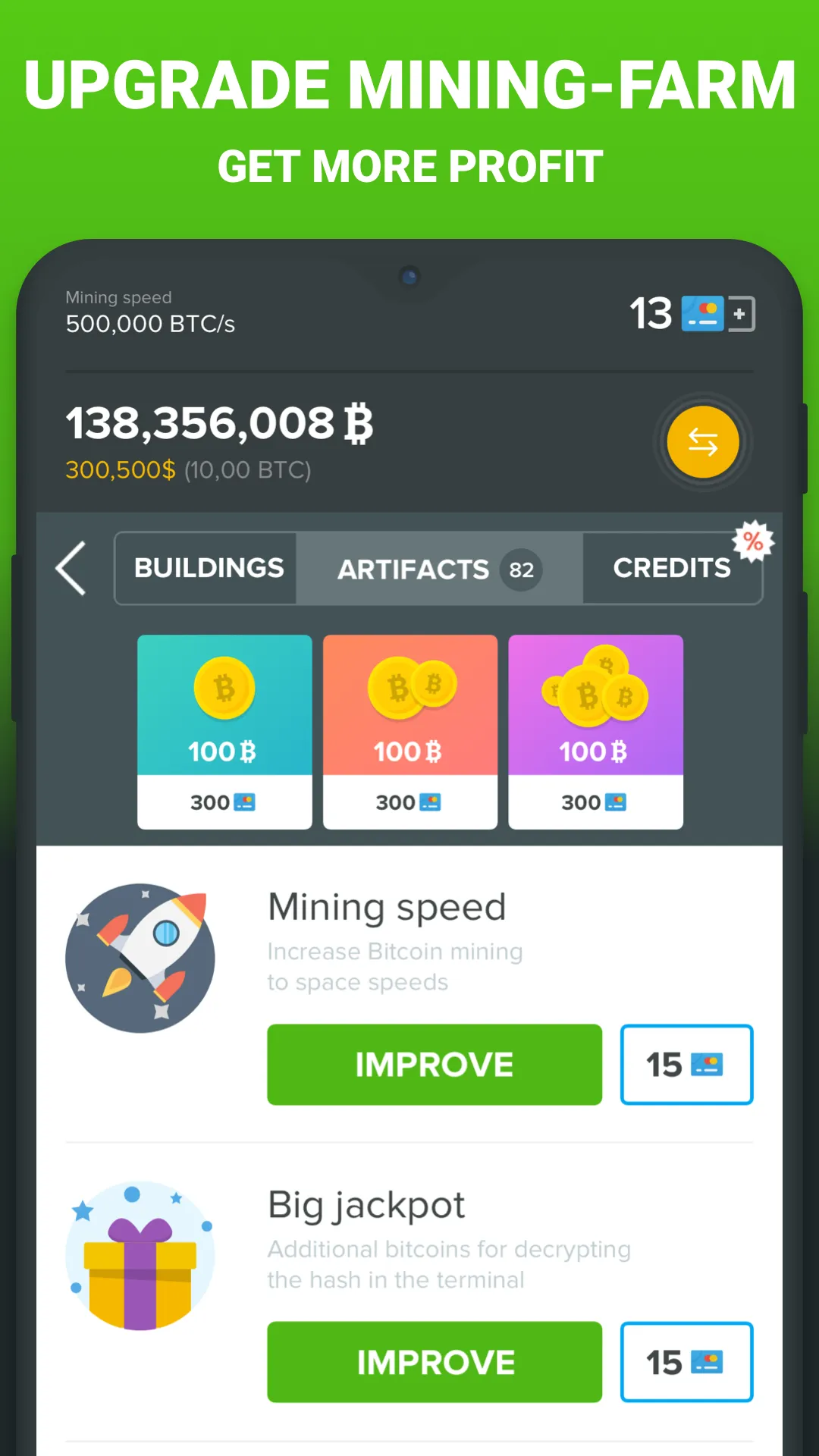 The Crypto Game clicker mining - Apps on Indus Appstore