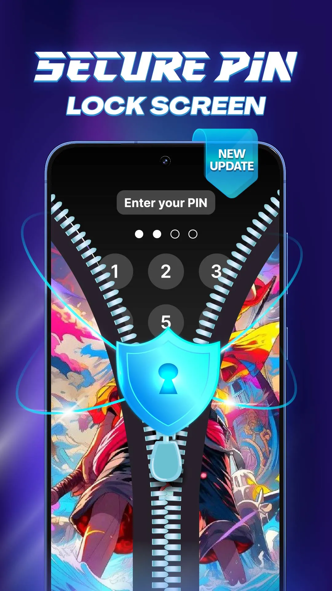 Zipper Wallpaper: Zip Lock | Indus Appstore | Screenshot