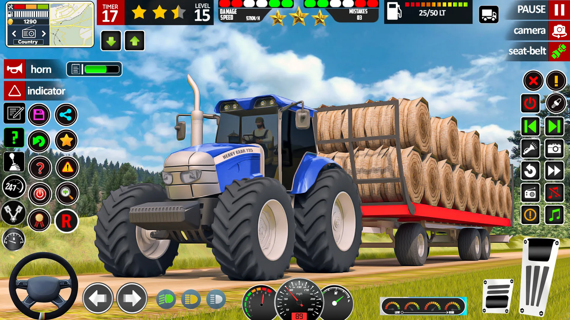 Indian Tractor Game Farming 3D | Indus Appstore | Screenshot