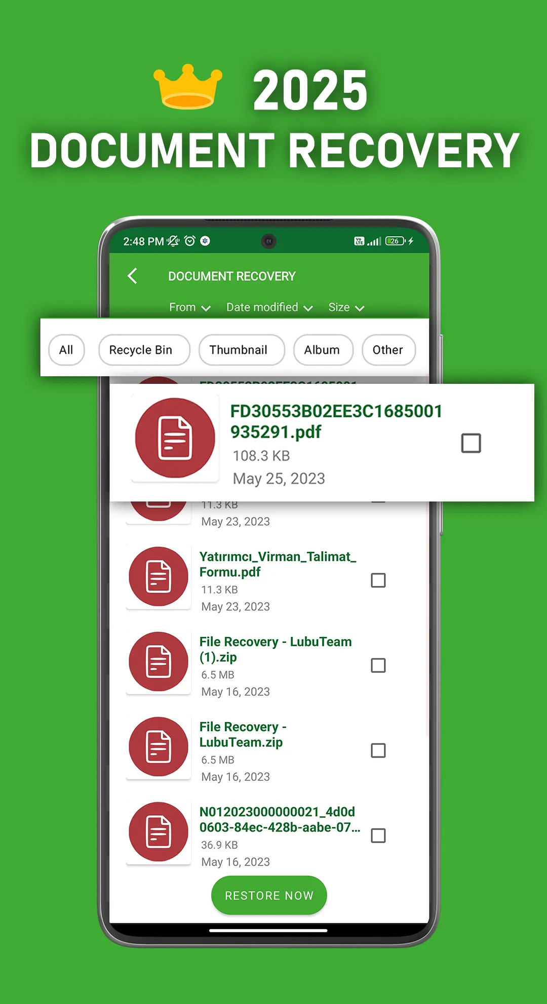 Recover Deleted Photos - DS | Indus Appstore | Screenshot