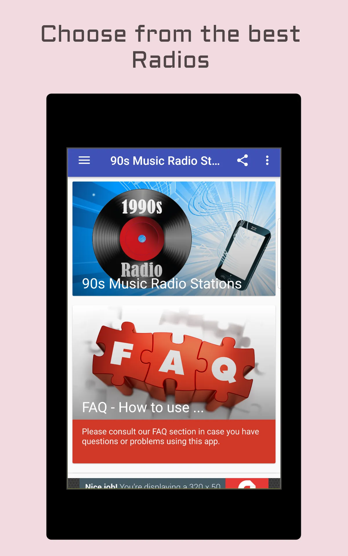 90s Music Radio Stations | Indus Appstore | Screenshot